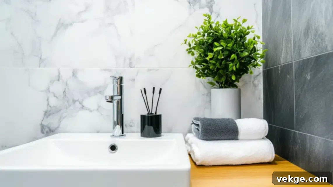Marble Effect Bathroom