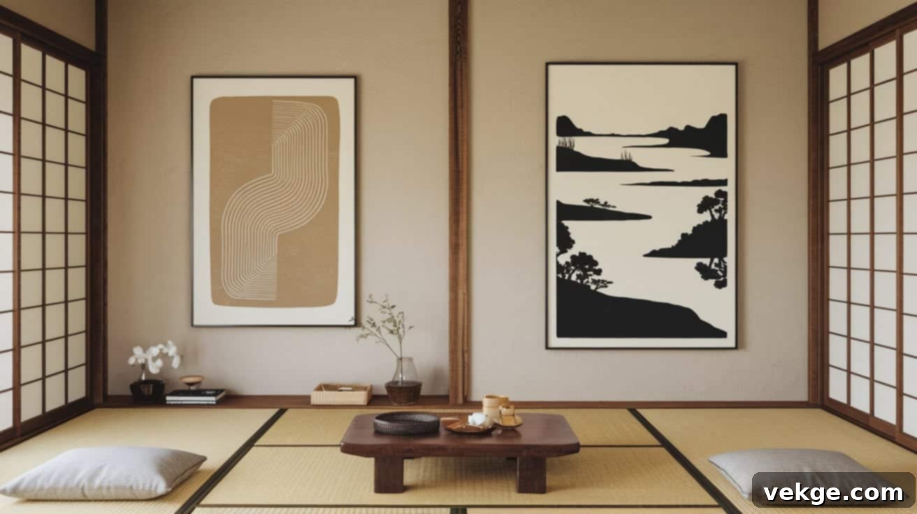 Zen-Inspired Wall Art