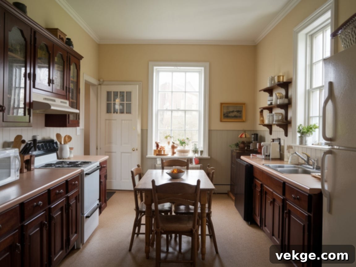 Victorian Dining Kitchen Idea