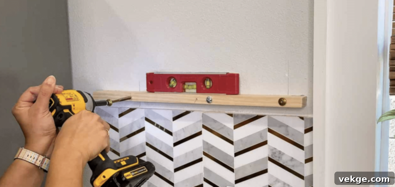 Step_1_Attach_the_Support_Board_to_the_Wall