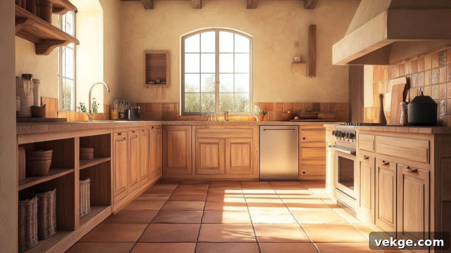 Terracotta Kitchen Floor Tiles