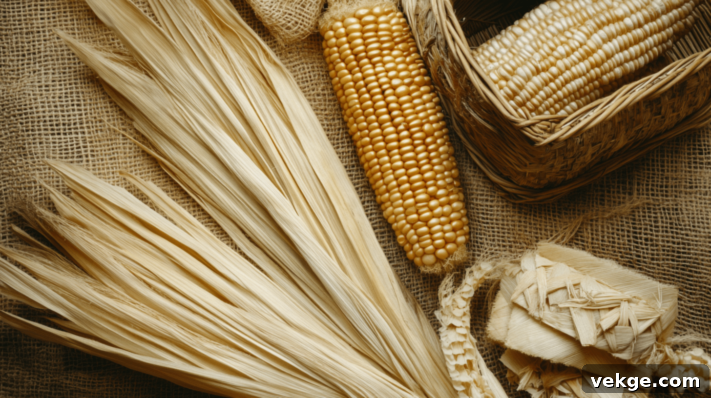 Historical context of corn husk wreaths and traditional crafting
