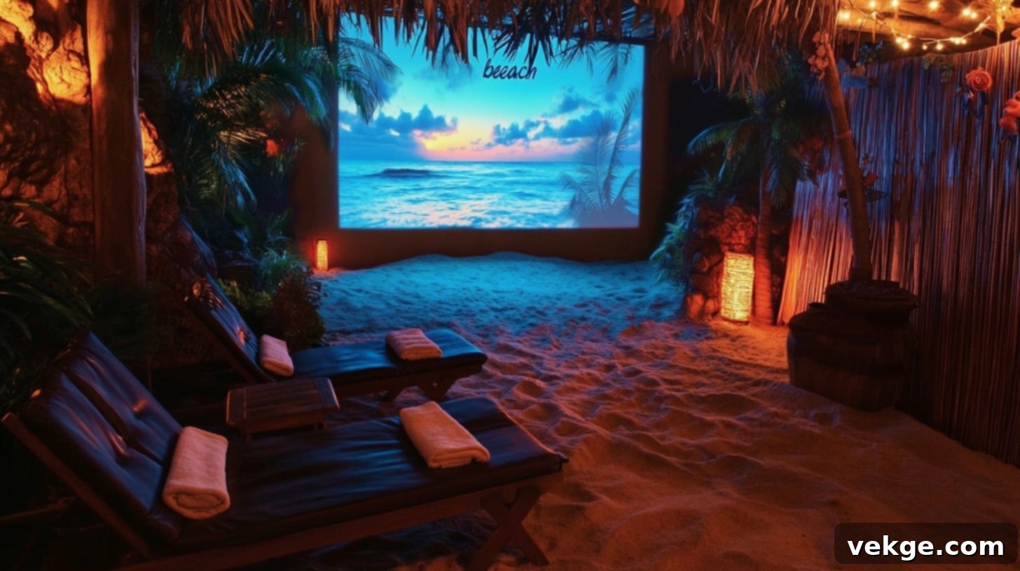 Sunset Beach Vibes (Approx. Budget - $50-$100 - For Projecter)