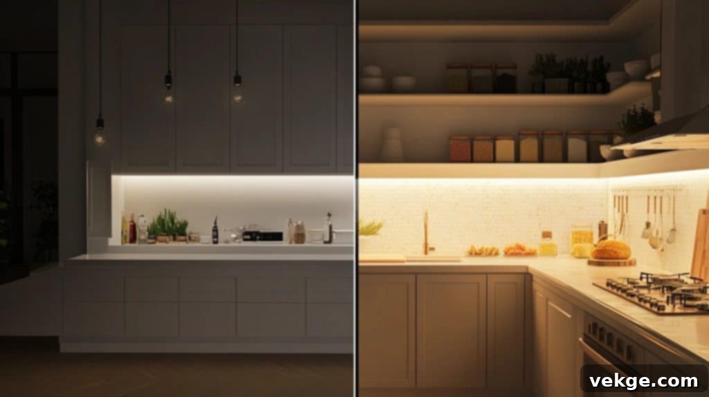 Dimmable Under-Cabinet Lights