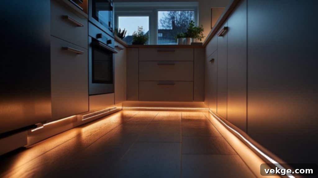 Cabinet Toe Kick Lighting