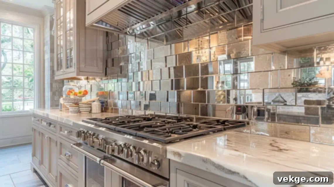 Patina Mirrored Tile