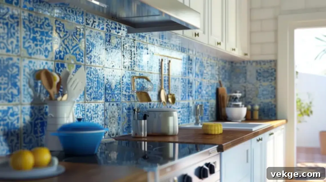 Cool Blue Tile