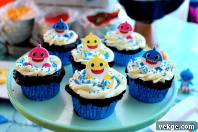 Baby_Shark_Cupcakes