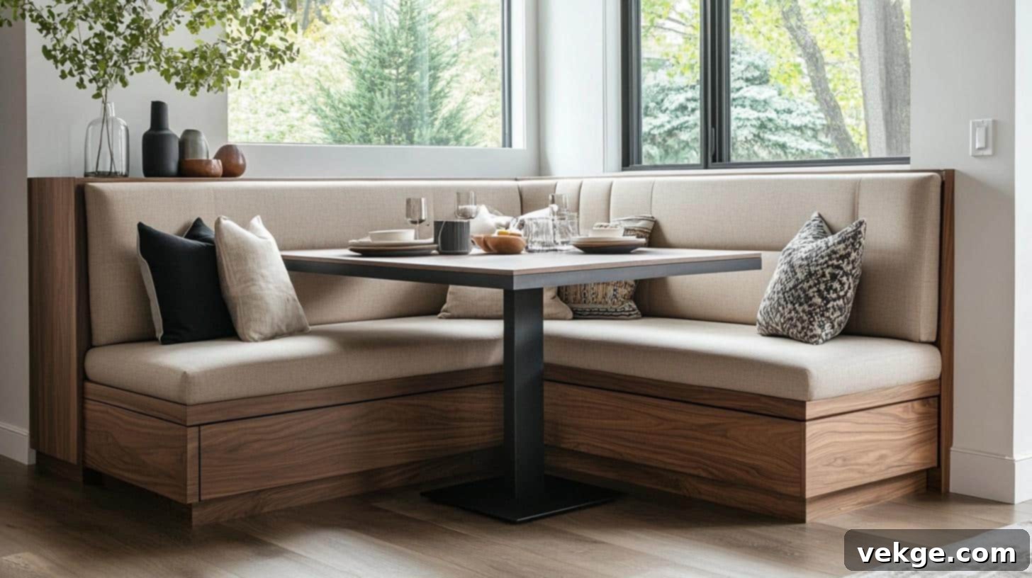 Dining Area Corner Setup