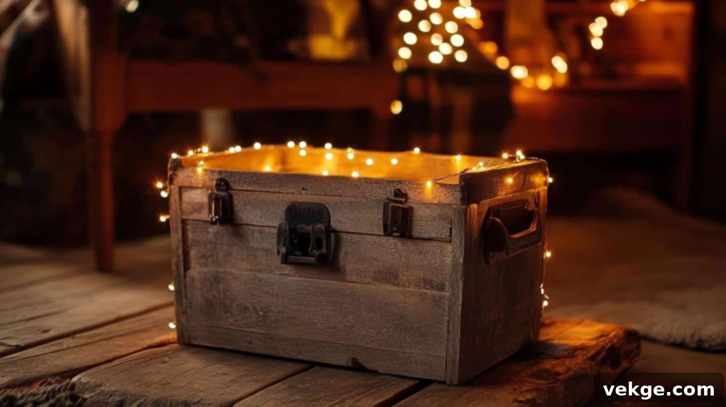 DIY Light Addition to Wooden Toolbox