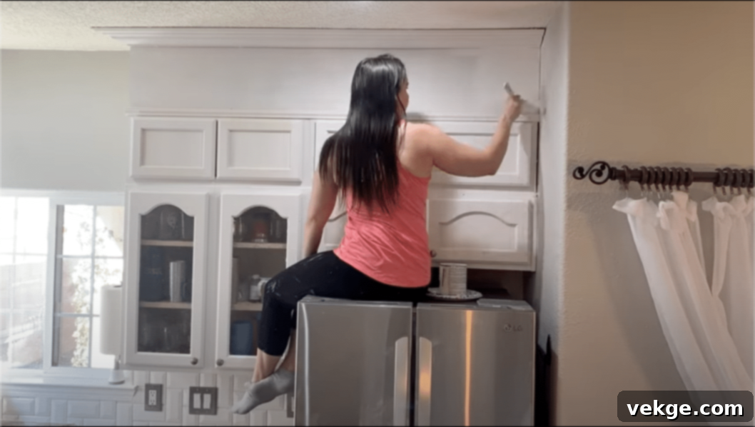 Step 6: Finishing Work for Cabinet Extension
