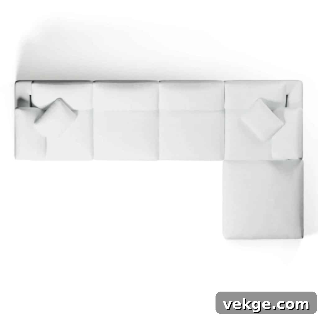 King Sofa with Ottoman