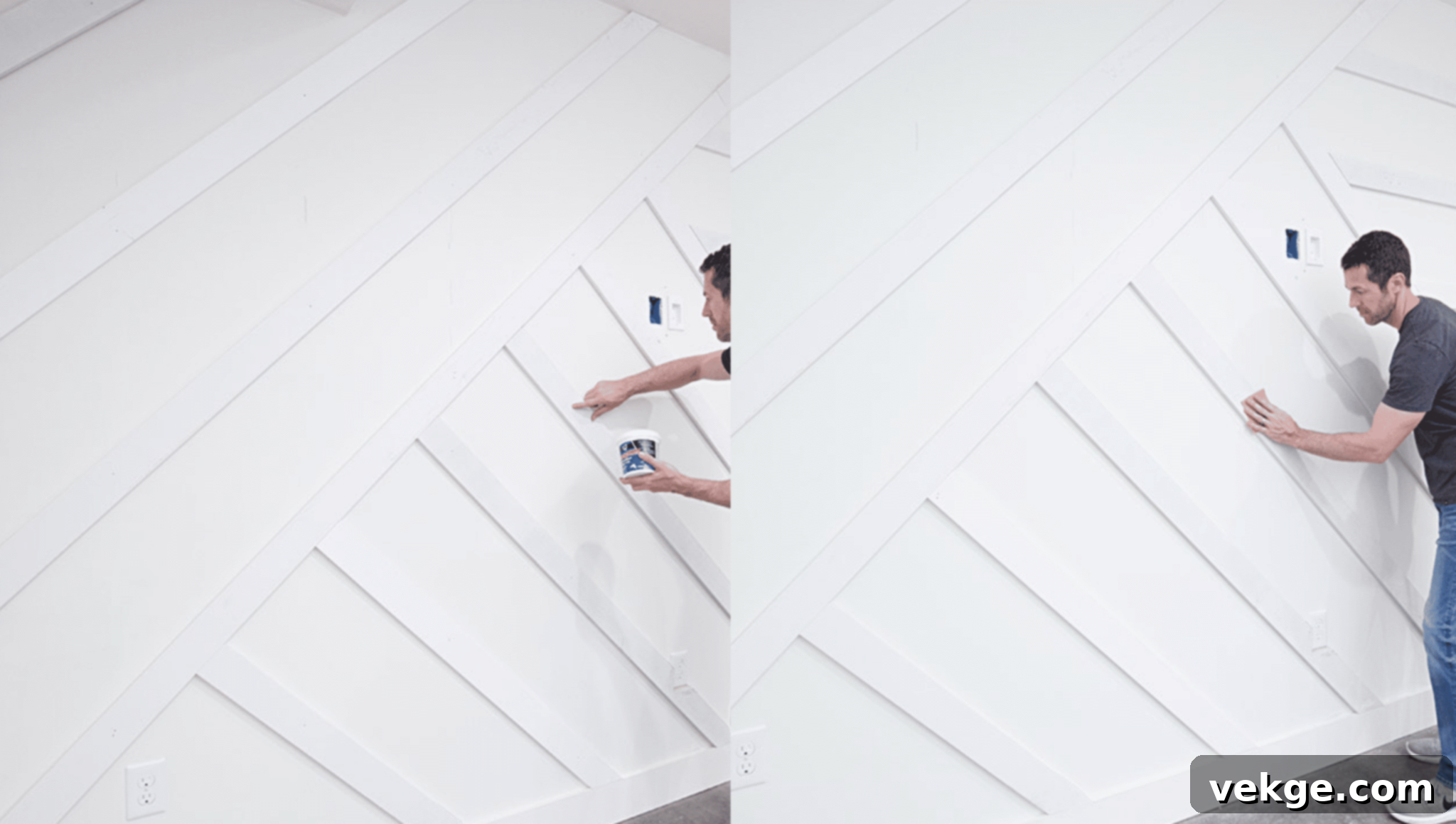 Step 4: Filling Nail Holes with Spackling and Sanding for a Smooth Wall Surface