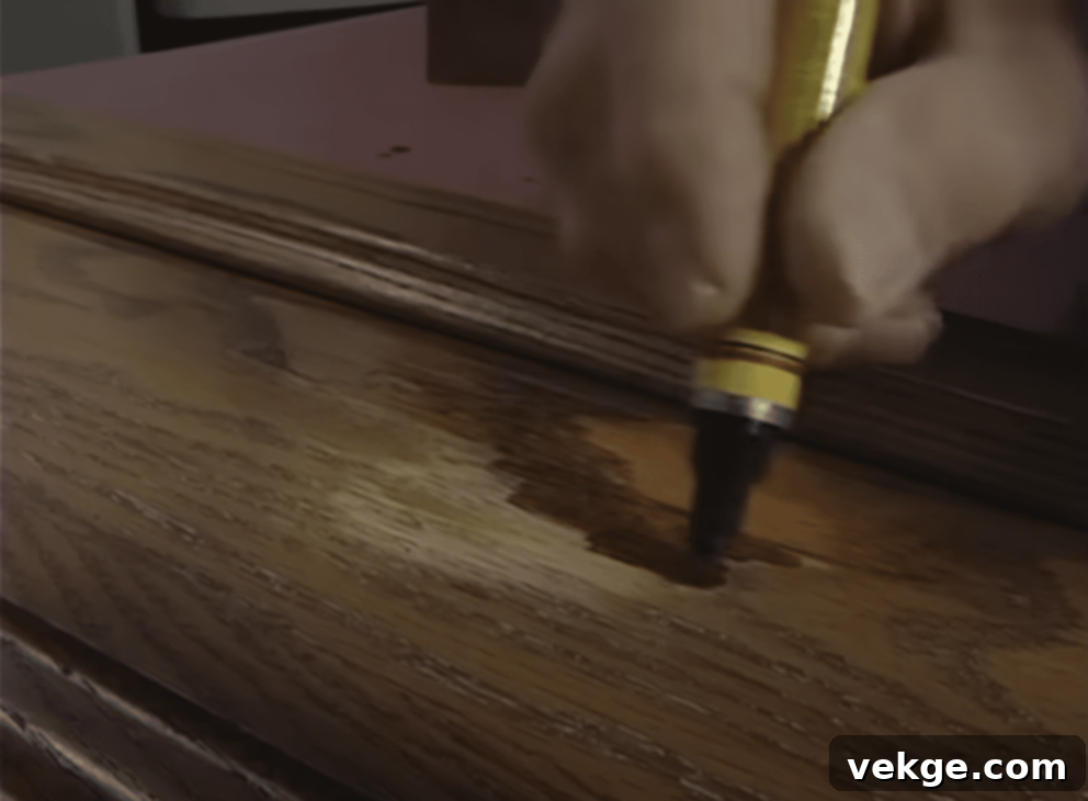 Step 2: Applying the Stain