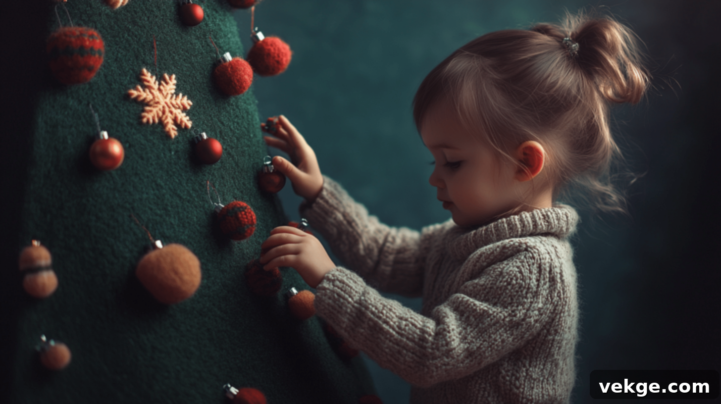 Step 3: Assemble and Decorate Your DIY Felt Christmas Tree