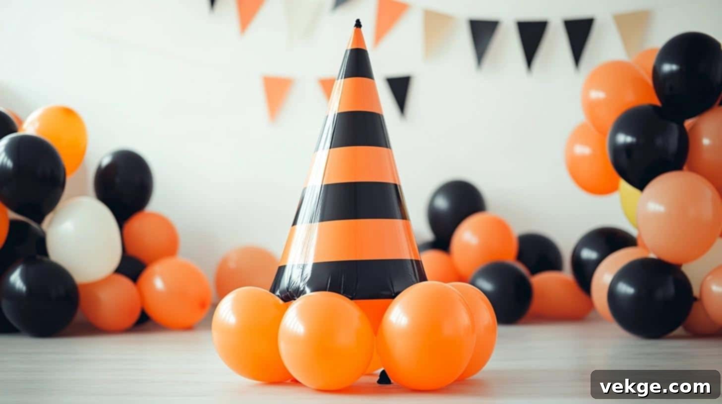 Traffic Cone Balloons