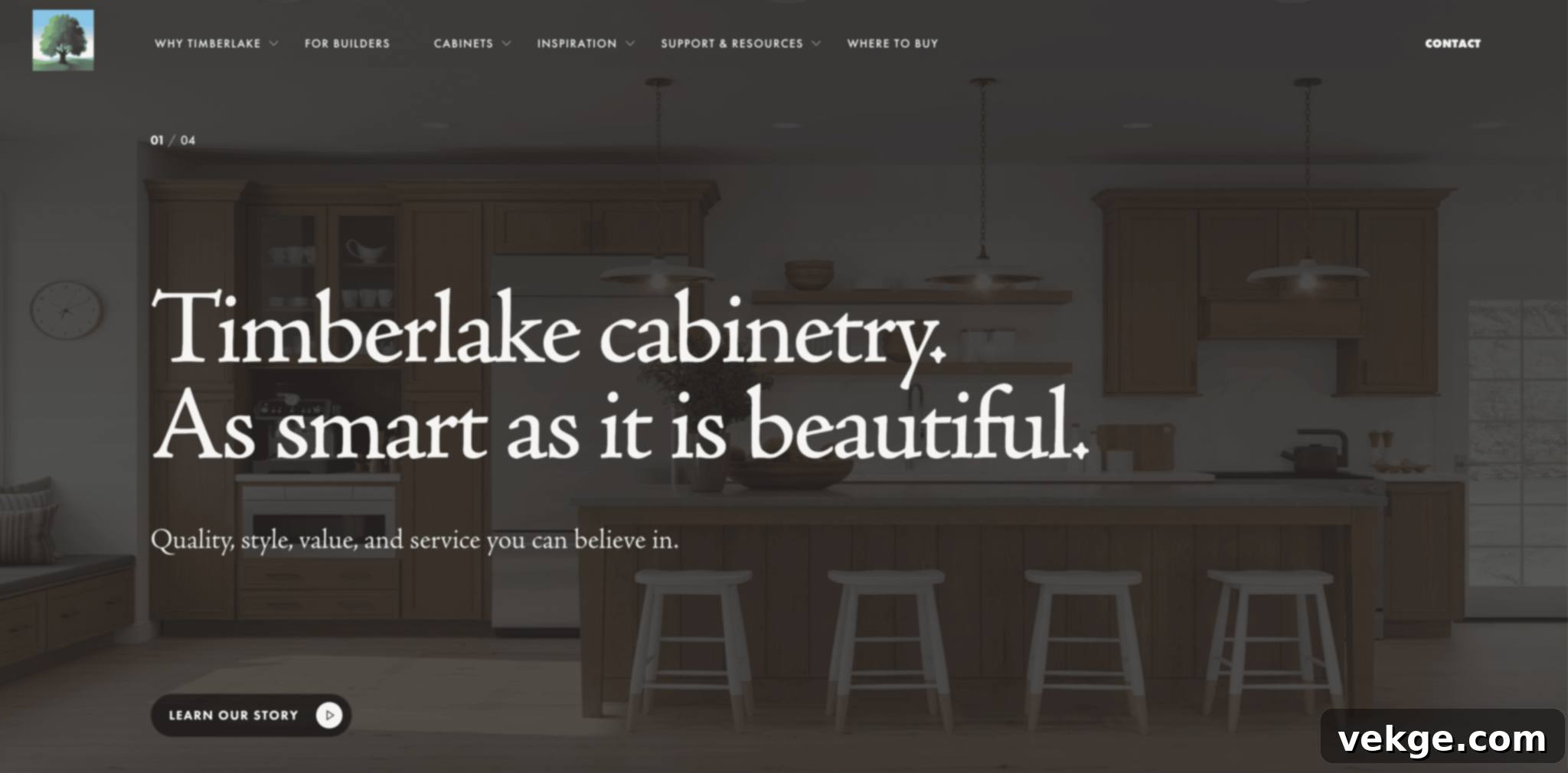 Timberlake Cabinetry New Home Construction