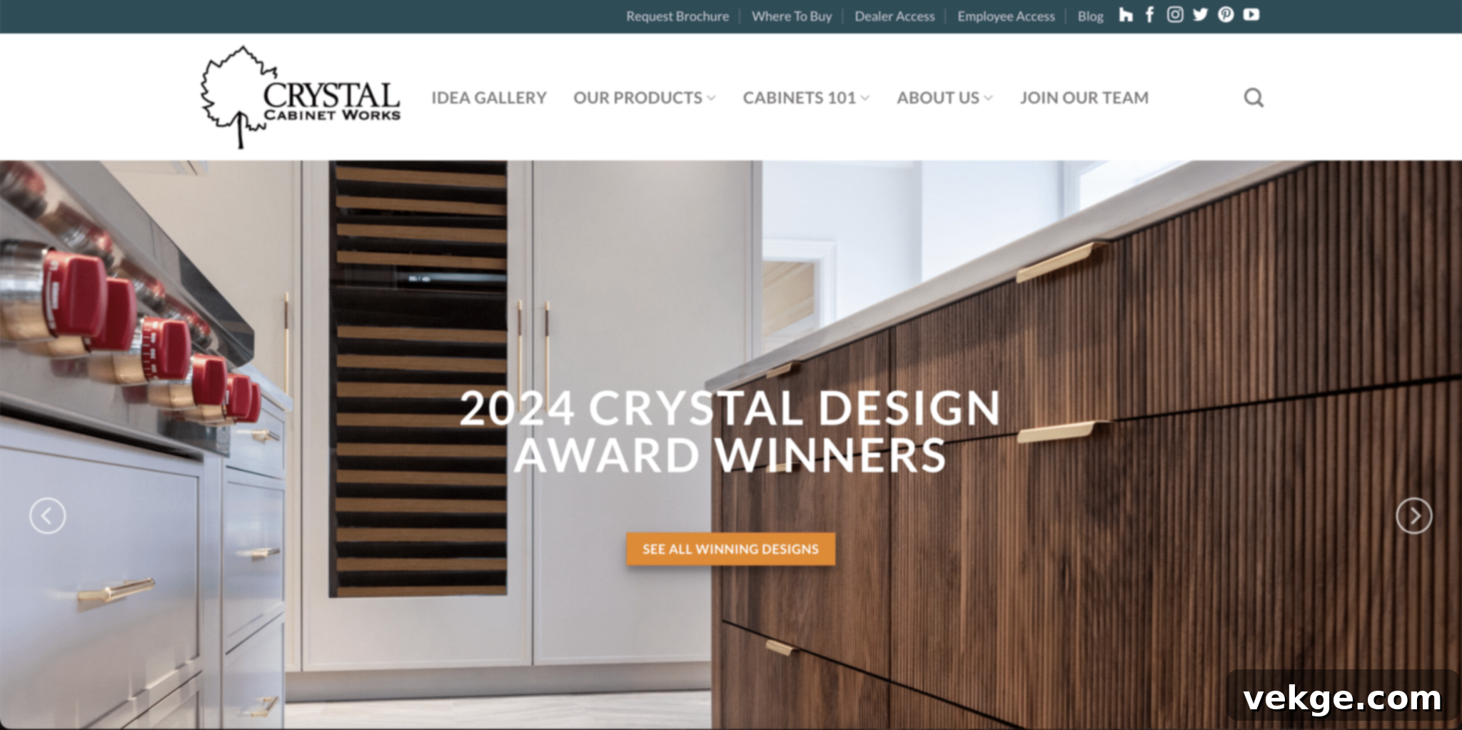 Crystal Cabinet Works Custom Kitchen Cabinets
