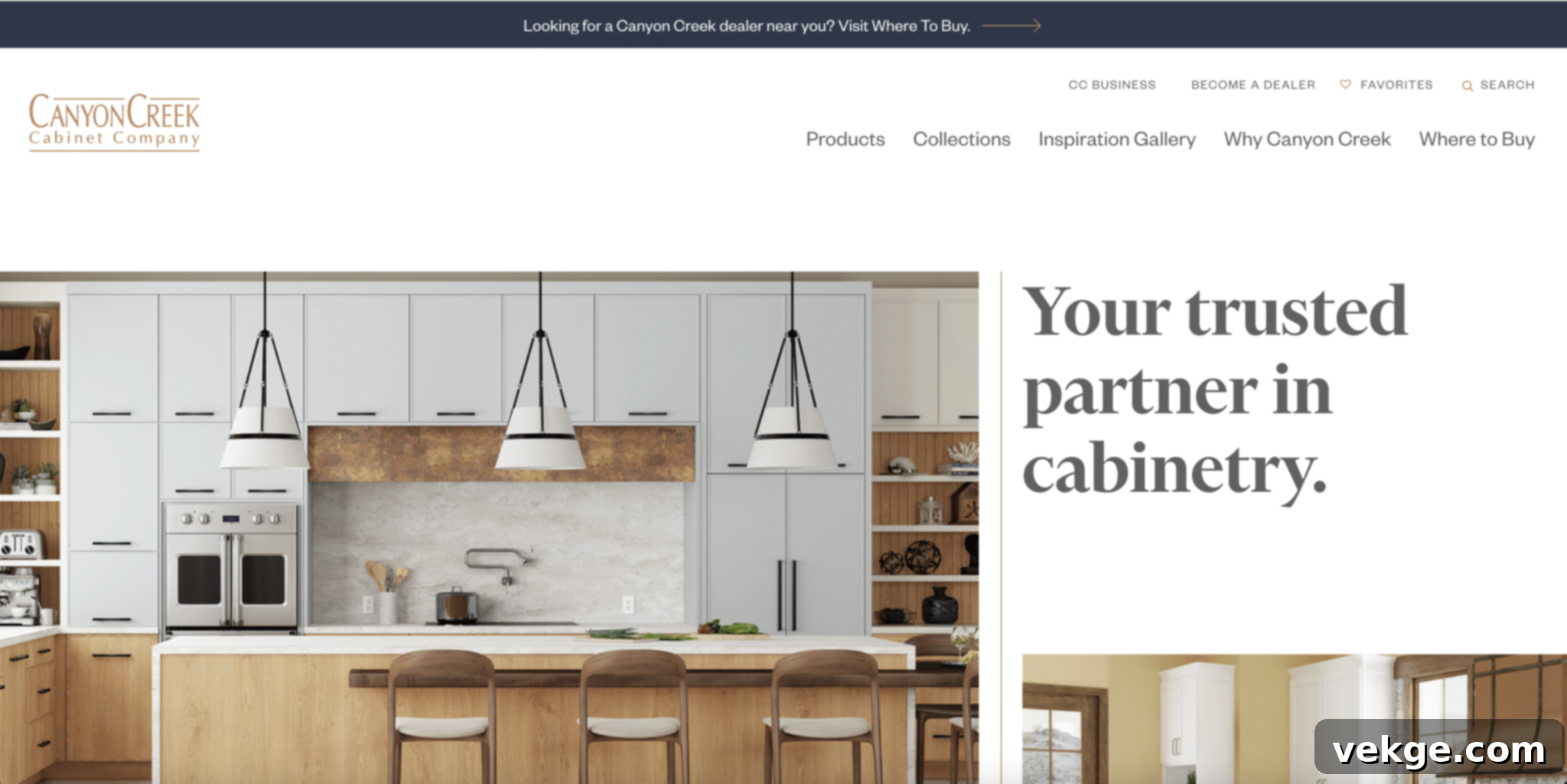 Canyon Creek Green Building Cabinets