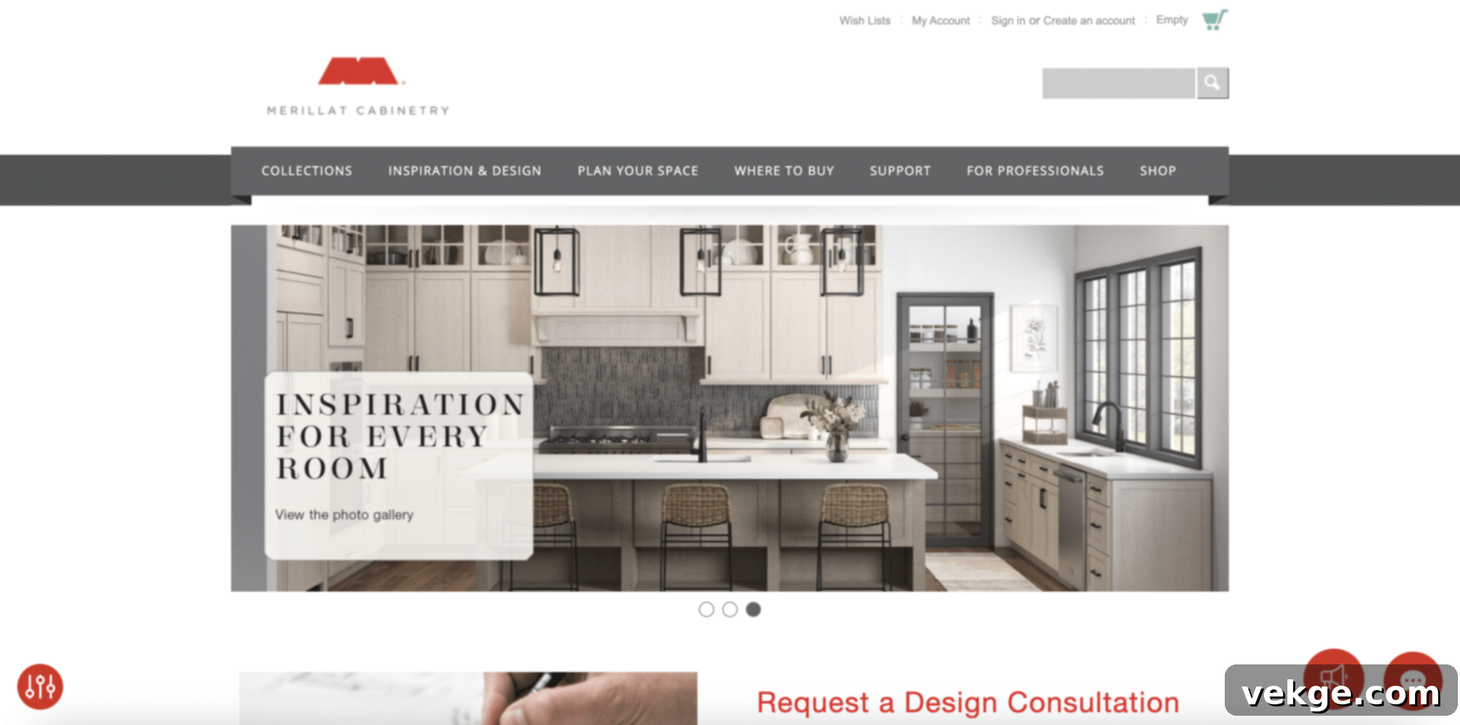 Merillat Cabinetry Storage Solutions