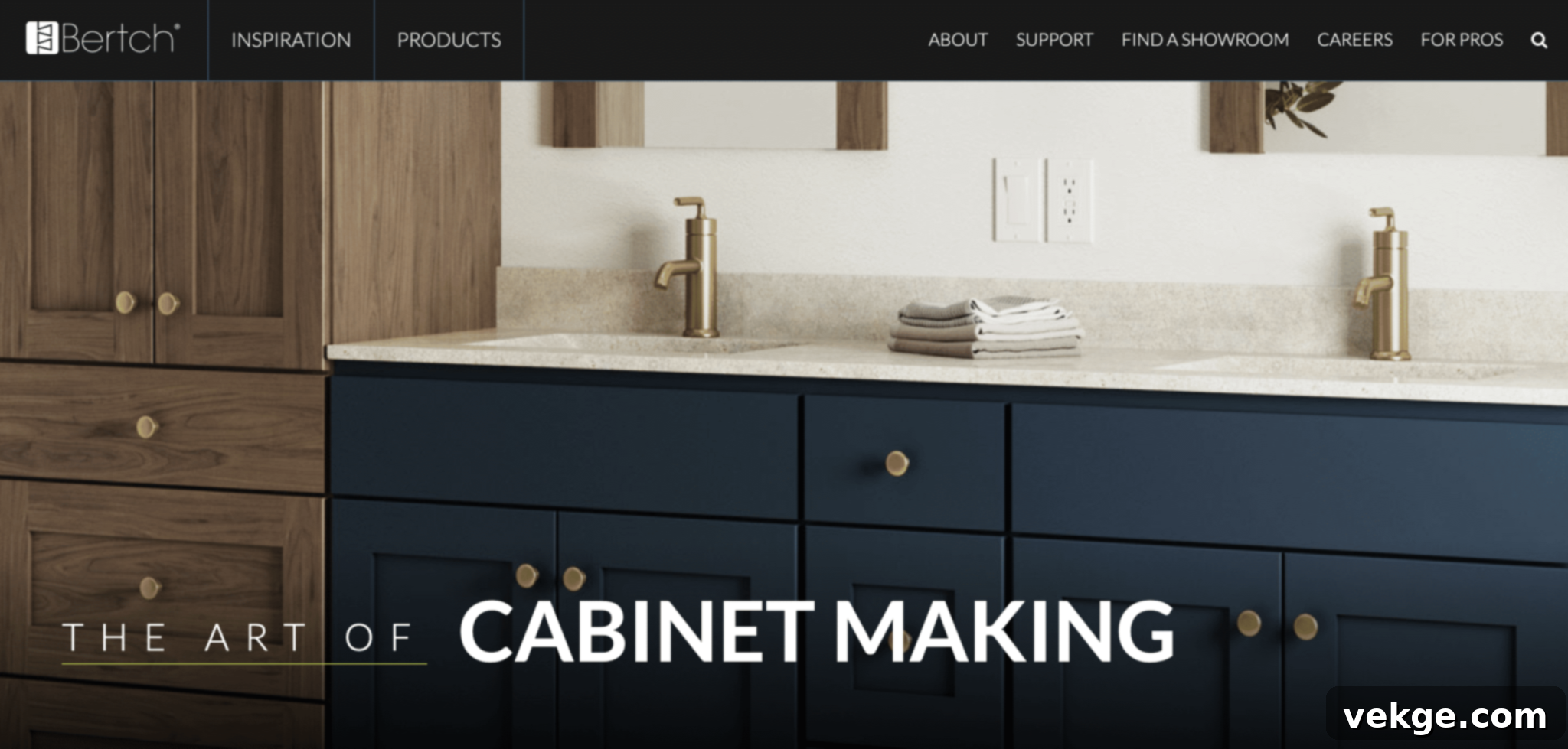 Bertch Cabinet Works Craftsman Style