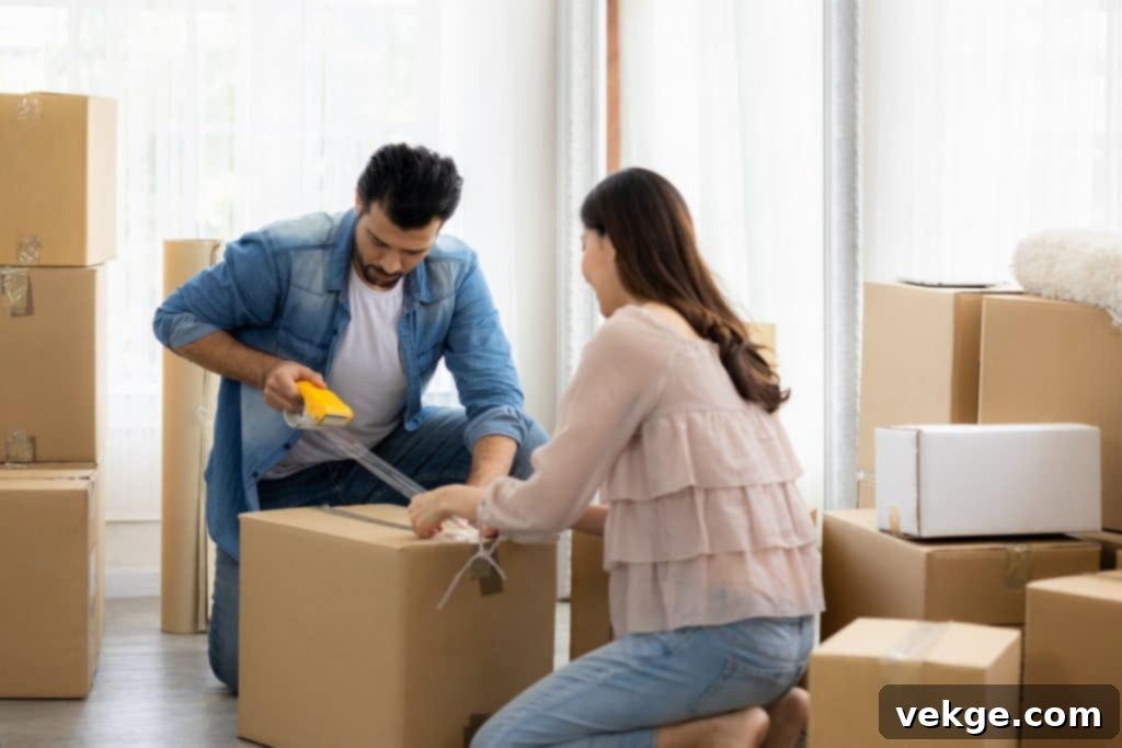 Strategic Packing and Organization for Moving