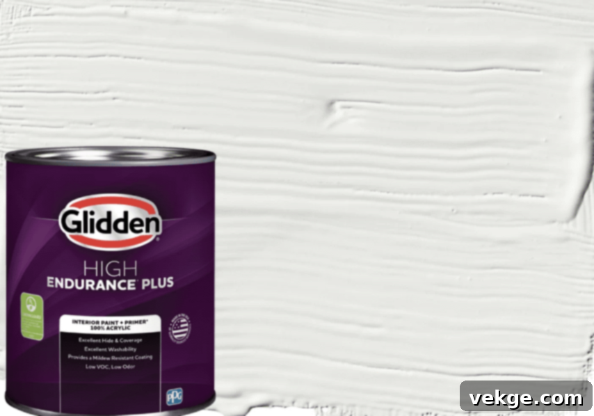 Glidden HEP Grab-N-Go Interior Paint + Primer - Convenient Neutral White