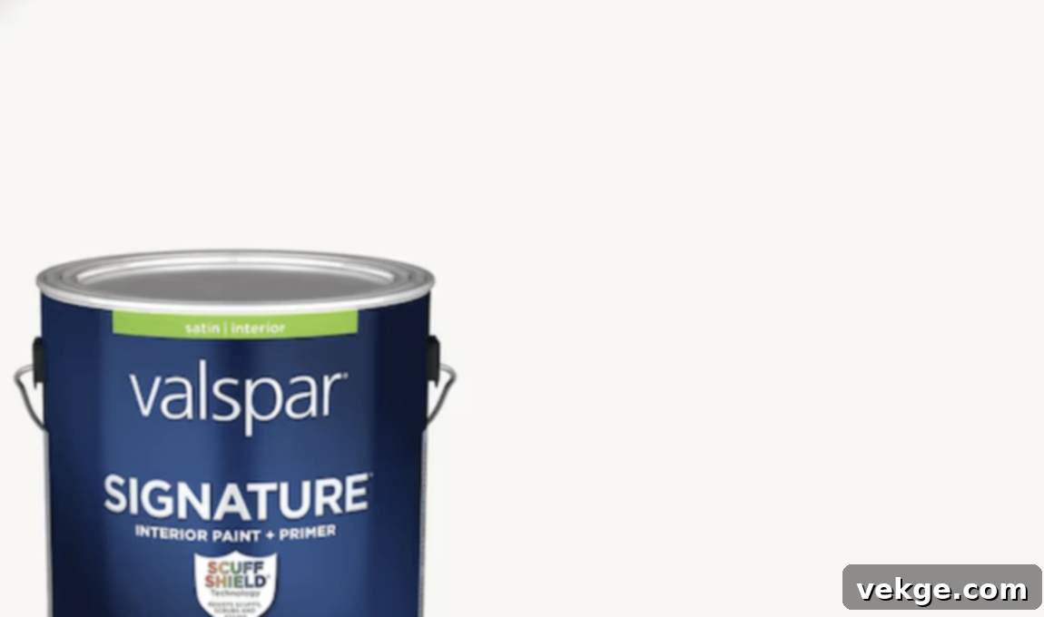 Valspar Ultra White 7006-24 - Crisp, Bright White for Trim
