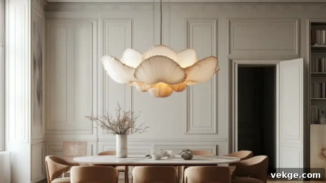 Oversized_Shell-Inspired_Chandelier