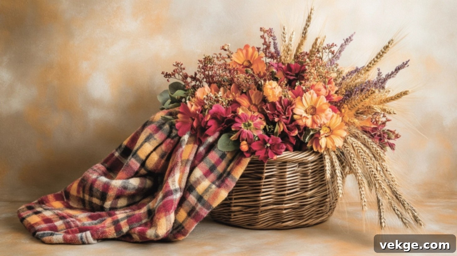 Woven Basket Arrangement