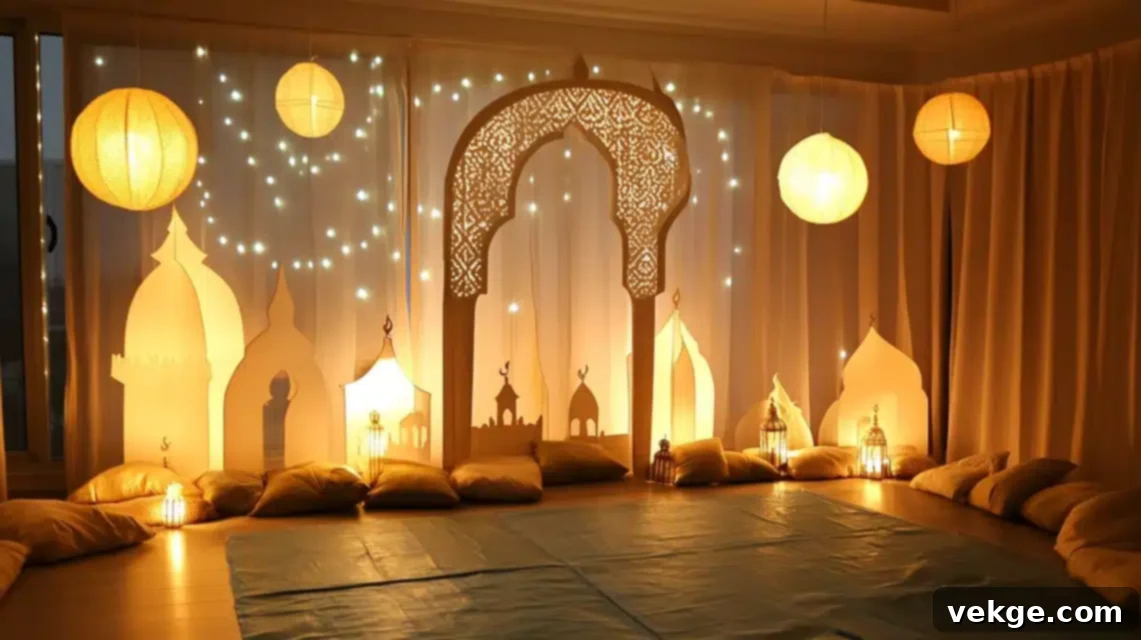 Tissue Paper Mosque Silhouettes (Price Range $5 - $8)