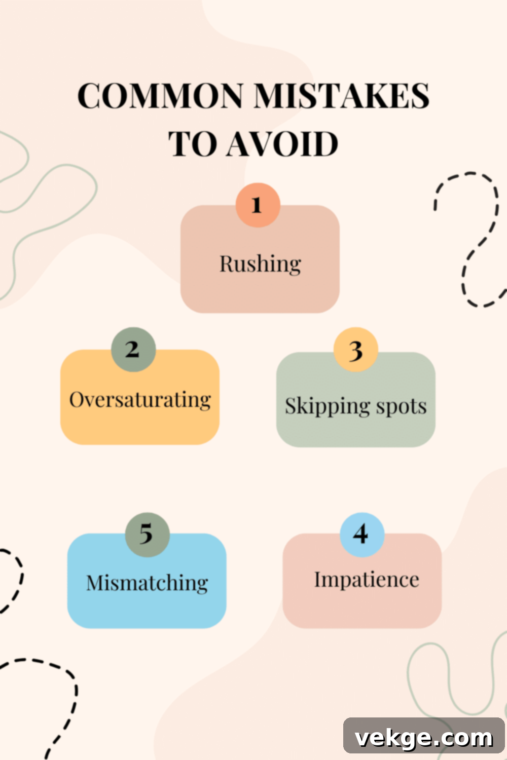 common mistakes