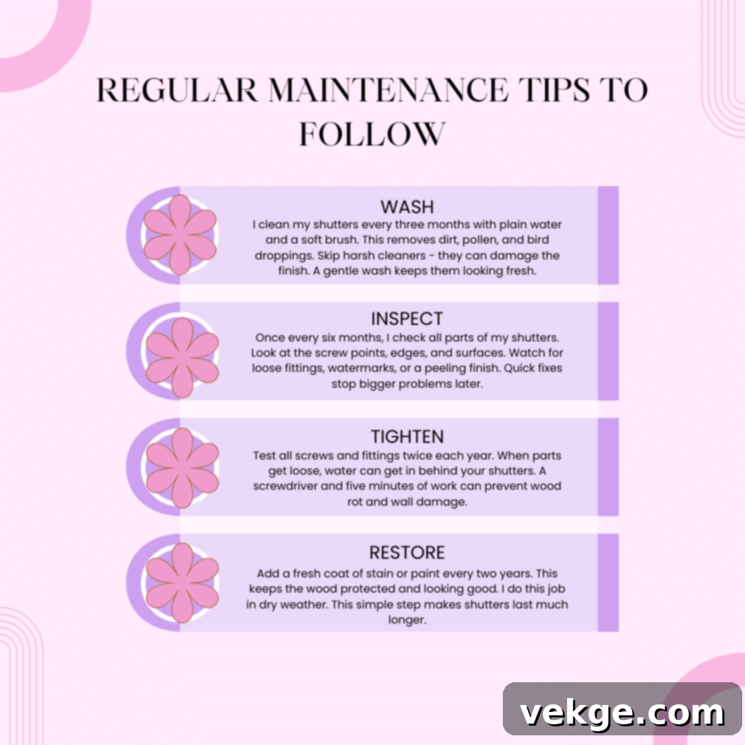 maintenance tips