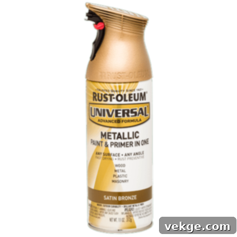 Rust-Oleum Metallic Spray Paint