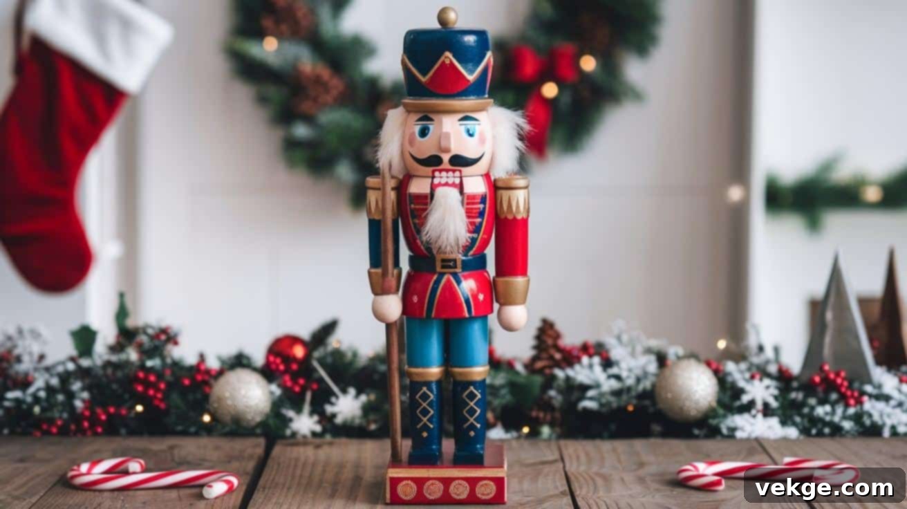 Wooden Nutcracker Figurines - Classic Christmas figures