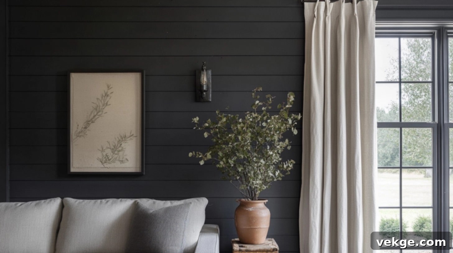 Giving your shiplap wall a smooth, professional finishing touch