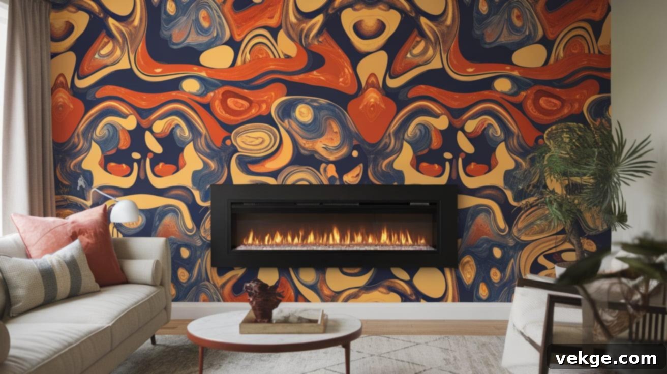 Wallpapered_Fireplace_Wall