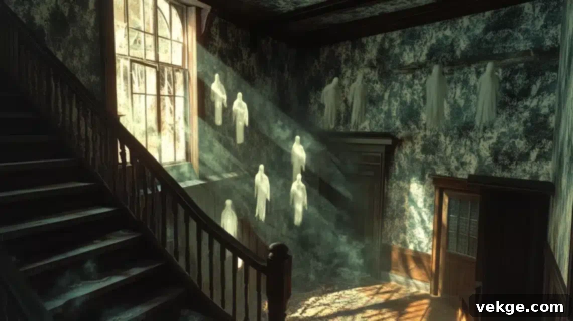 Haunted House Transparency Tales