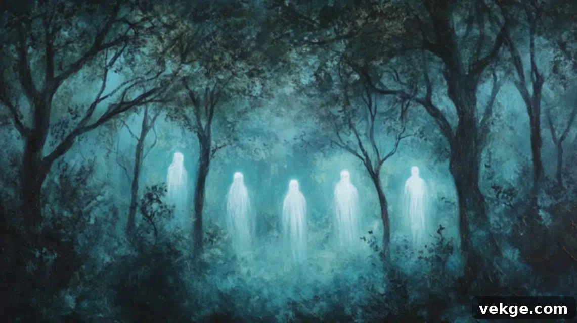 Haunted Forest Apparitions