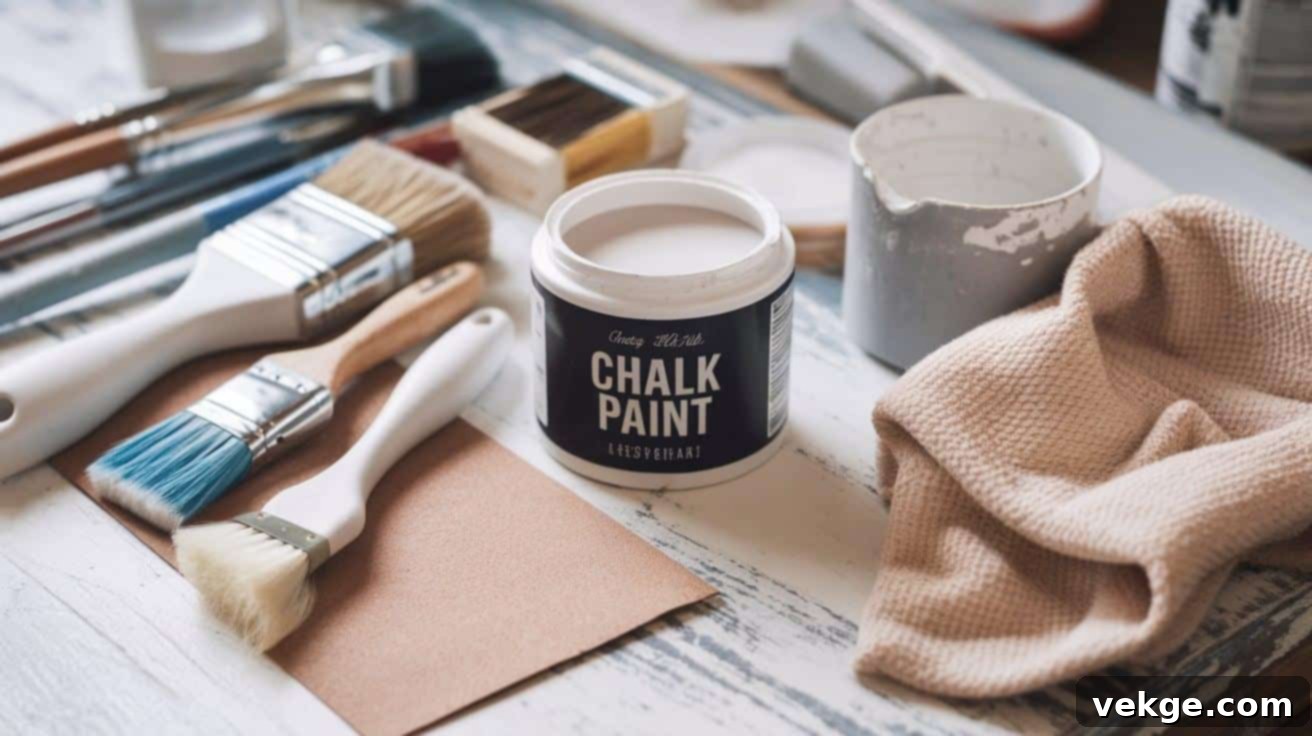 Preparing for your whitewashing project with the right table and tools