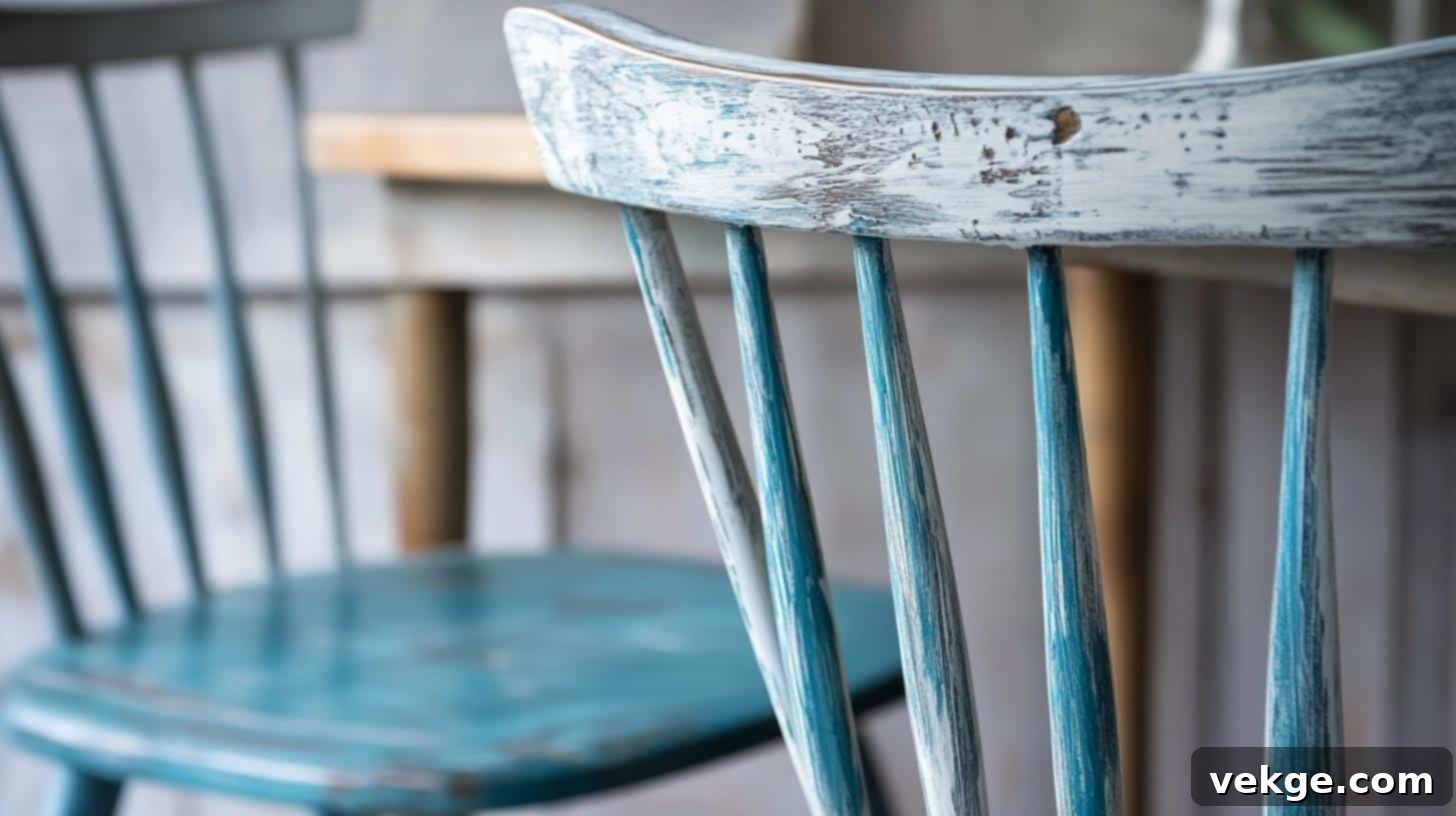 Chalk Painted Kitchen Chairs