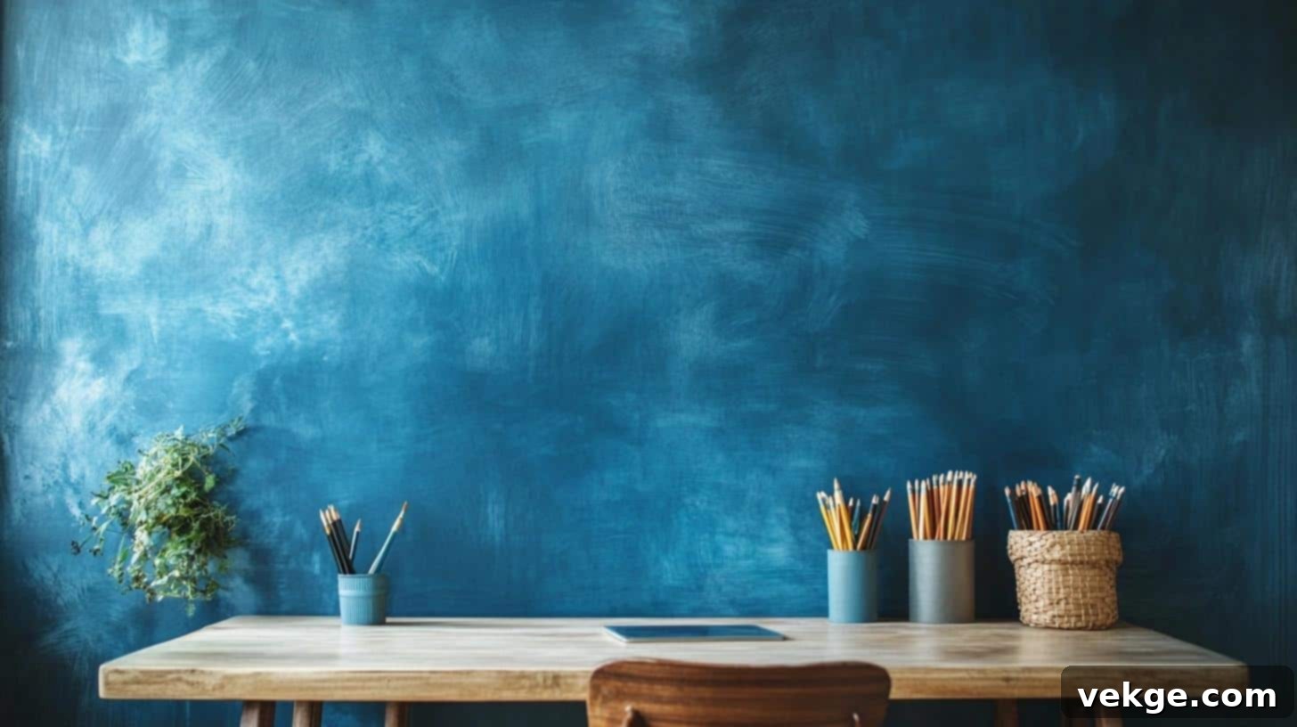 Accent Wall with Chalk Paint