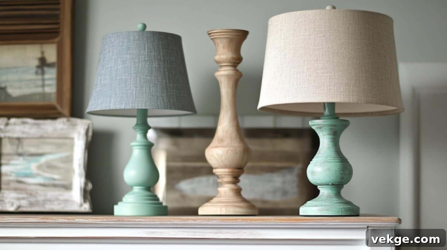 Revamp Old Lamps with Chalk Paint