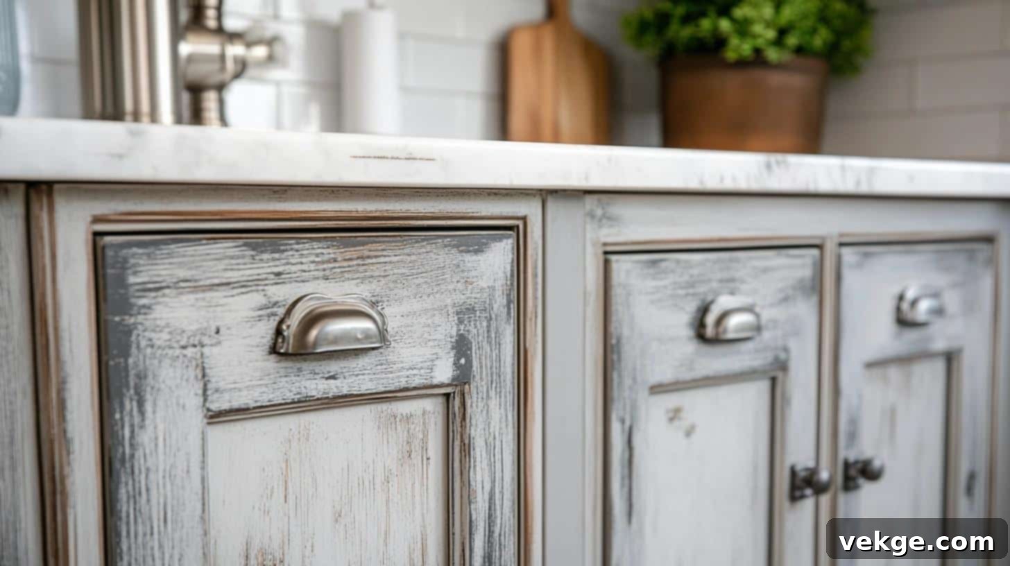 Chalk Paint Kitchen Cabinet Doors Makeover