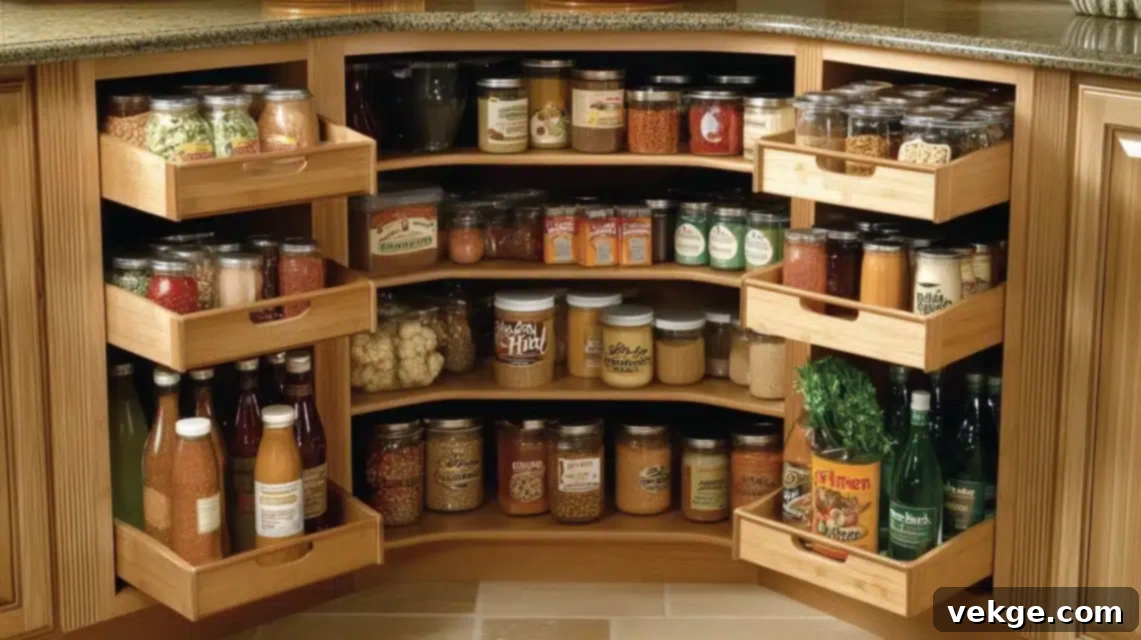 Organized Kitchen Pantry