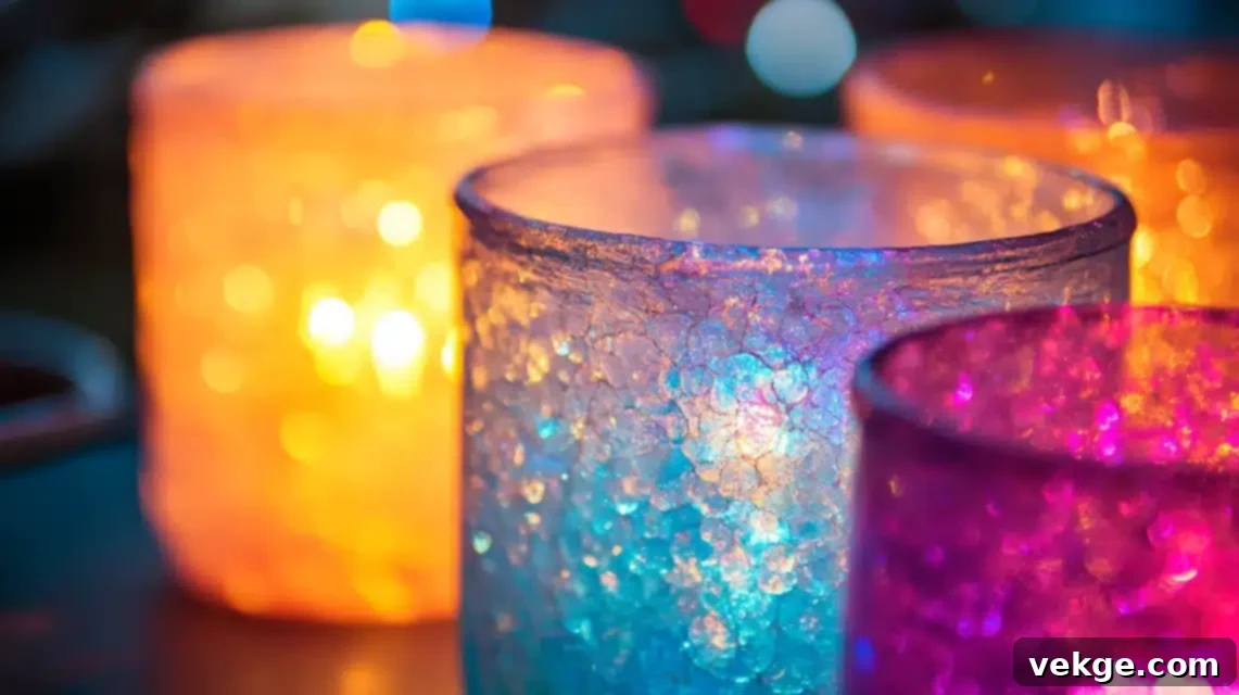 Creative Ice Cream Tub Glimmer Light DIY