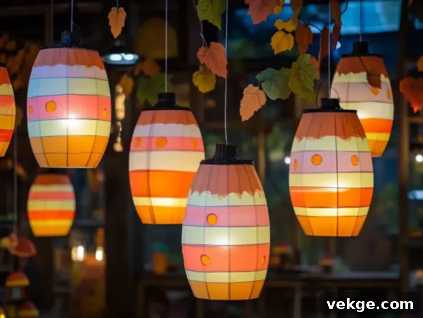 Glowing Paper Lanterns
