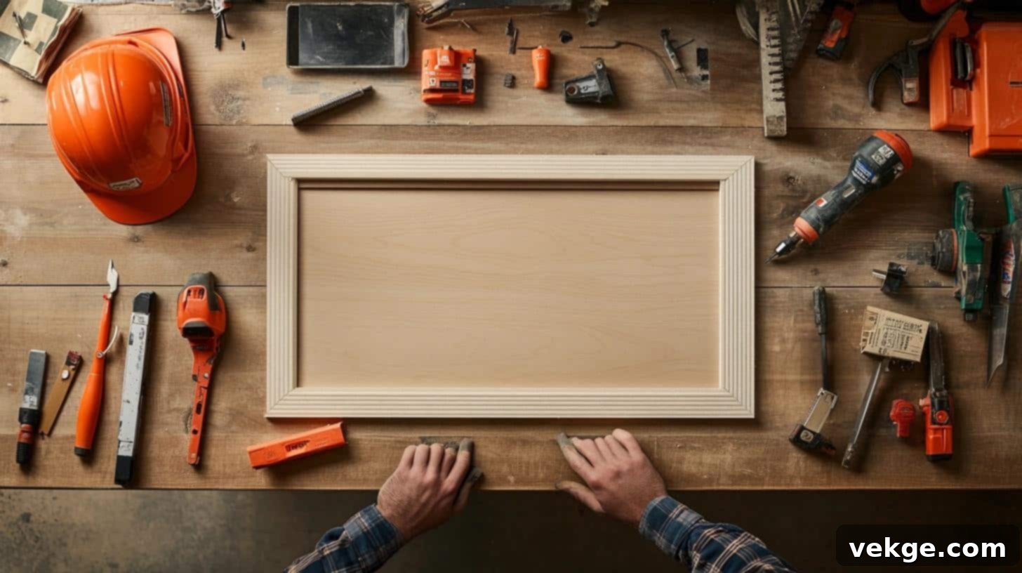 DIY Guide Adding Trim to Your Cabinet Doors Made Easy - Step-by-Step Tutorial