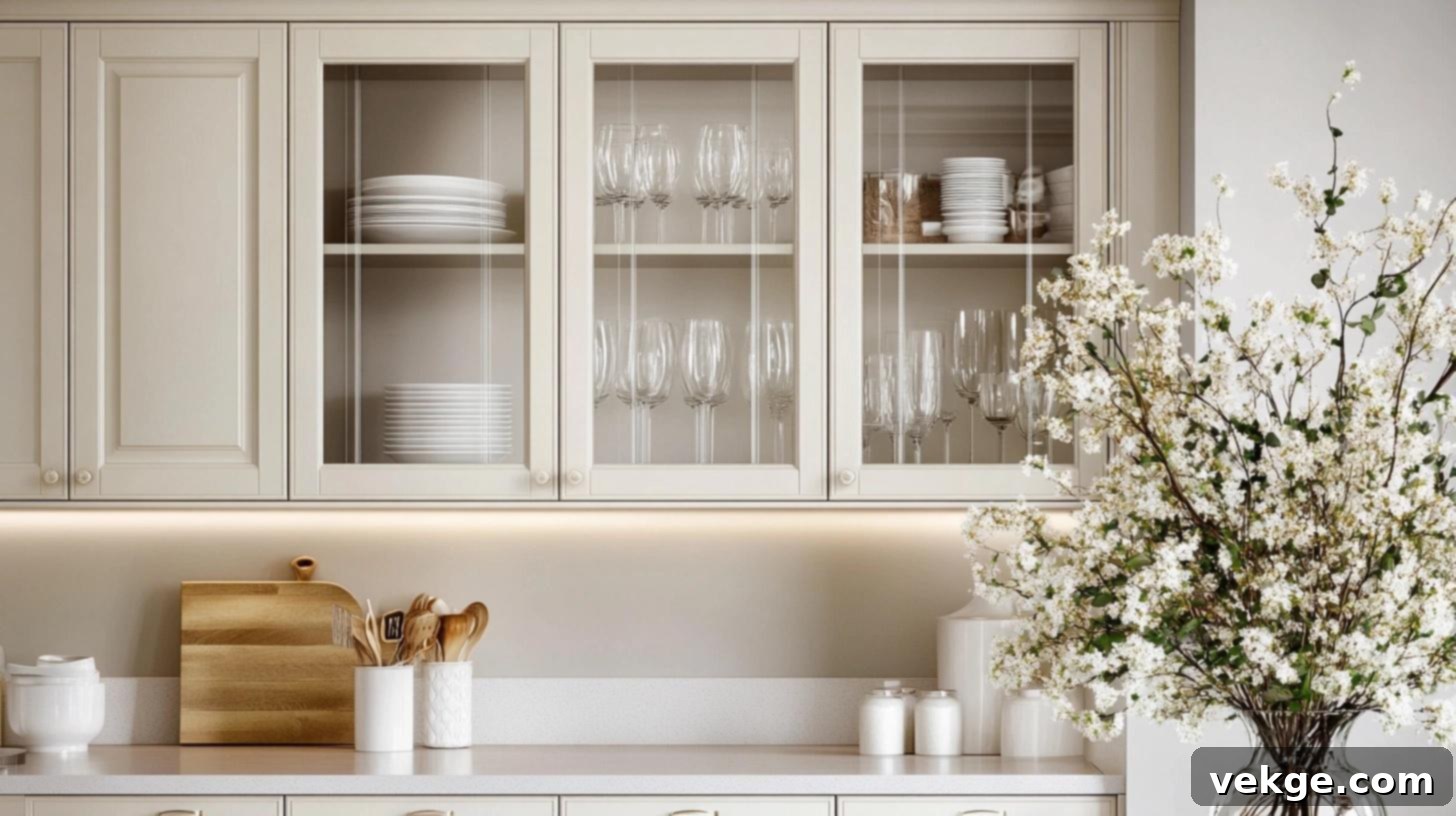 Glass Insert Options for Cabinet Doors