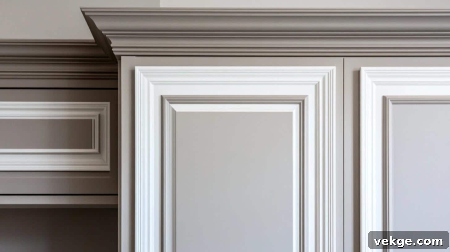 Two-Tone Paint Ideas for Cabinet Doors
